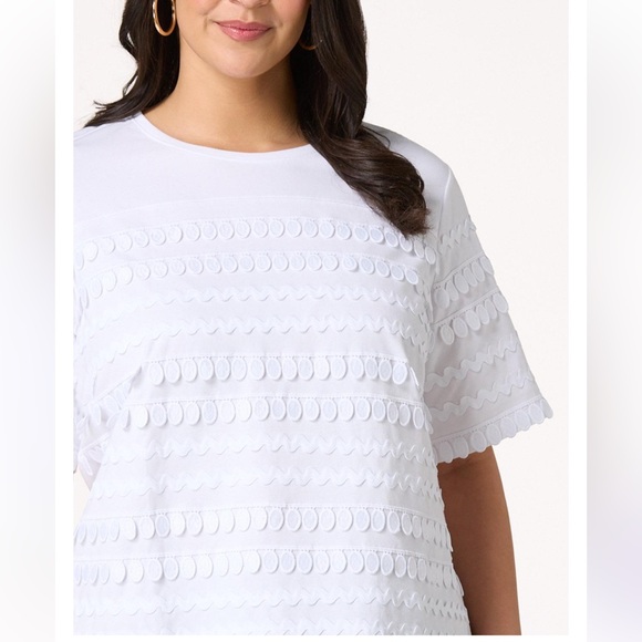 Cato RAC TRIM TEE NWT Spring - Picture 2 of 7